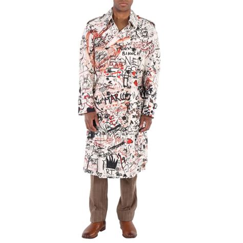 burberry graffiti coat|Burberry Men's Westminster Double.